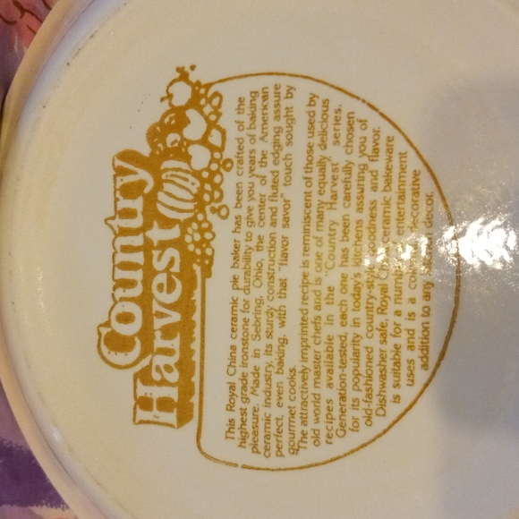 10" cheery pie dish - Picture 4 of 4